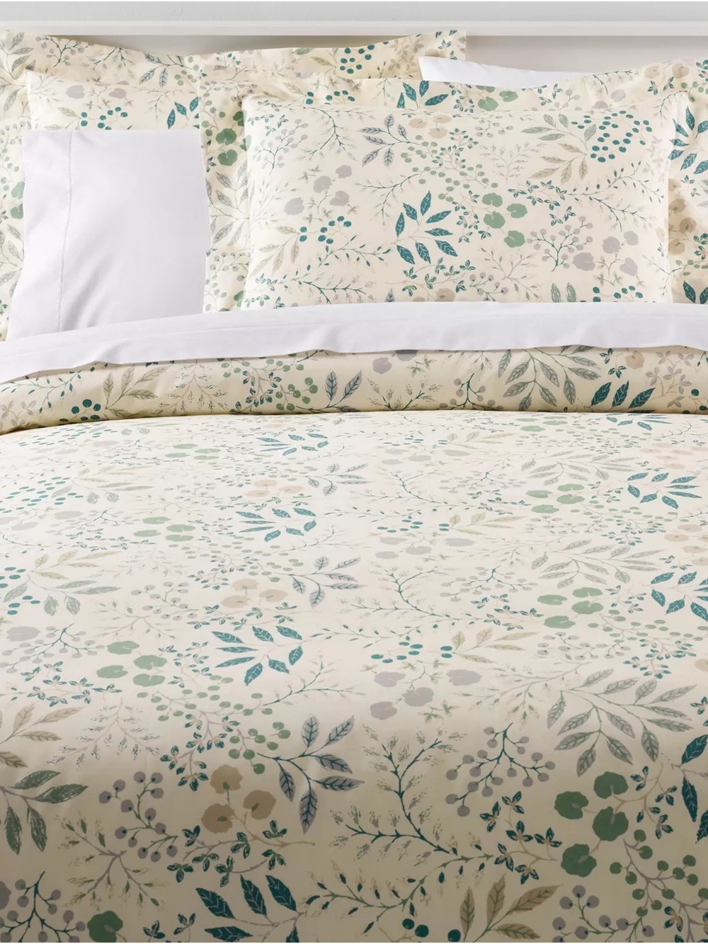 LL Bean Queen Duvet Set